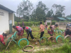Tin bài lao động đầu năm học của trường mầm non Mường Toong